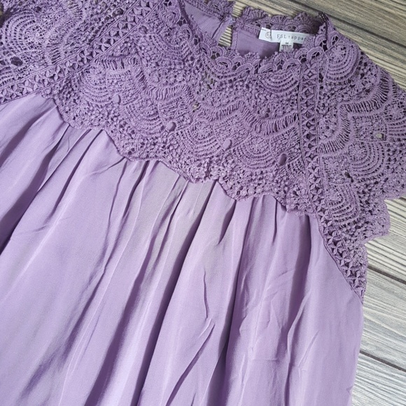 Last !! MARLENE Lace embroidered Blouse - Picture 4 of 6